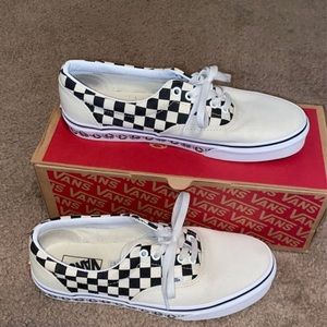 New Checkered BMX vans men